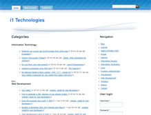 Tablet Screenshot of i1technologies.com